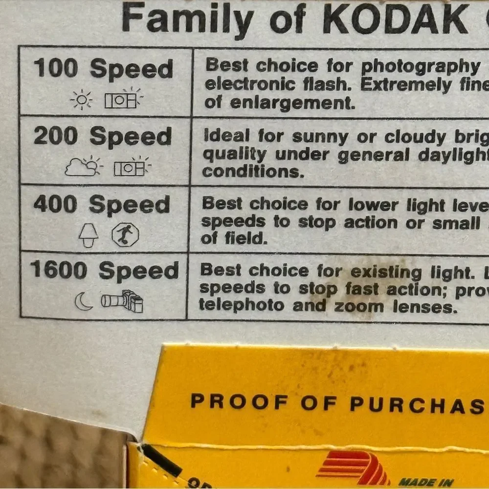 NIB Kodak Gold 400 Color Print Film 35mm
